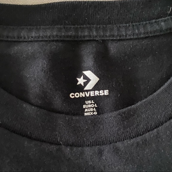 converse size large black - Picture 2 of 4